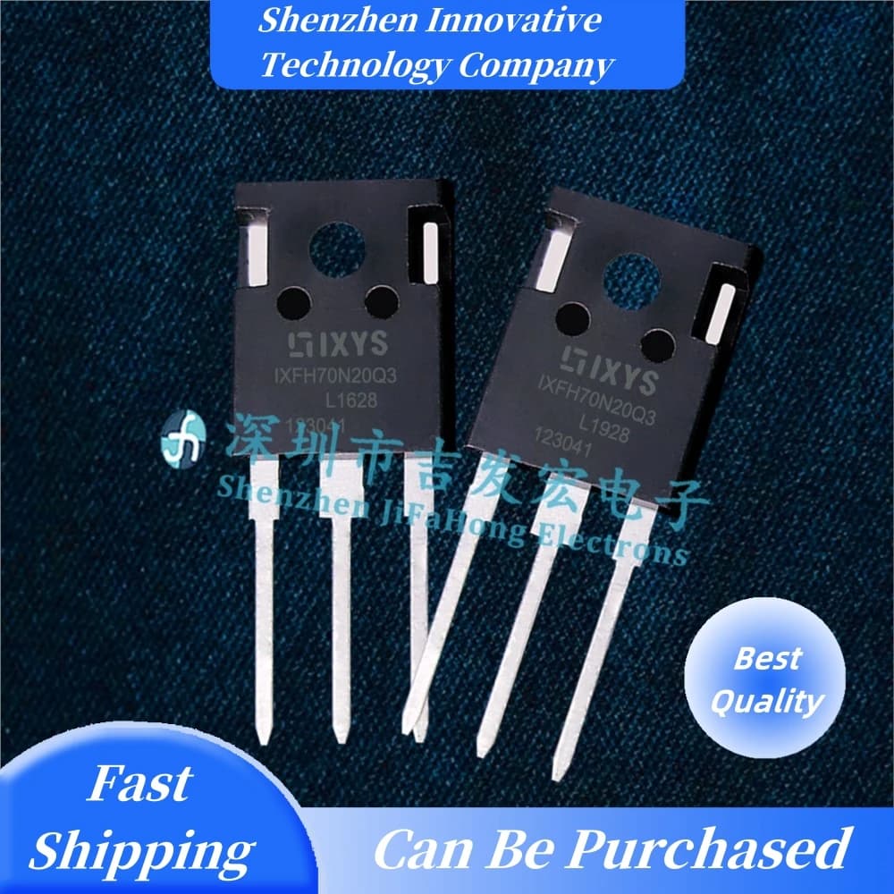 10PCS IXFH70N20Q3 TO-247 200V 70A MOS Best Quality Fast Shipping