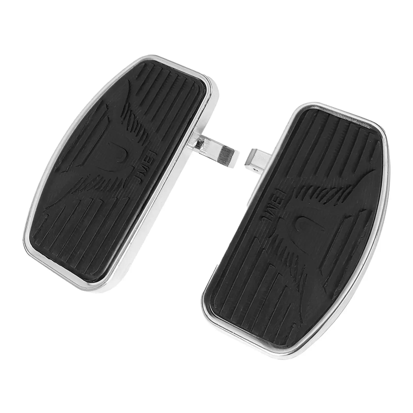 2x Motorcycle Foot Pegs Comfortable Sturdy Compatible Spare Parts Simple Installation Footrest Rest Footpegs for Suzuki M50