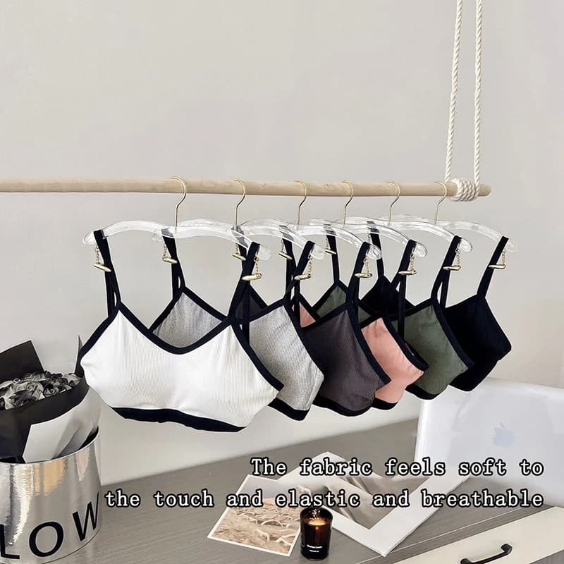 Seamless Sports Bra For Women Padded Strappy Bralettes Girls High Support Fitness Brassiere Full Cup Anti-Sweat Underwear