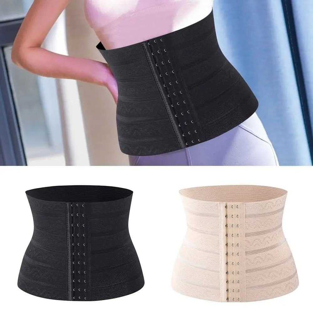 Women Cincher Body Shaper Postpartum Belt Girdl Shapewear Puerperal Waist Slim Corset Trainer Slimming Belt Breathable Healthy