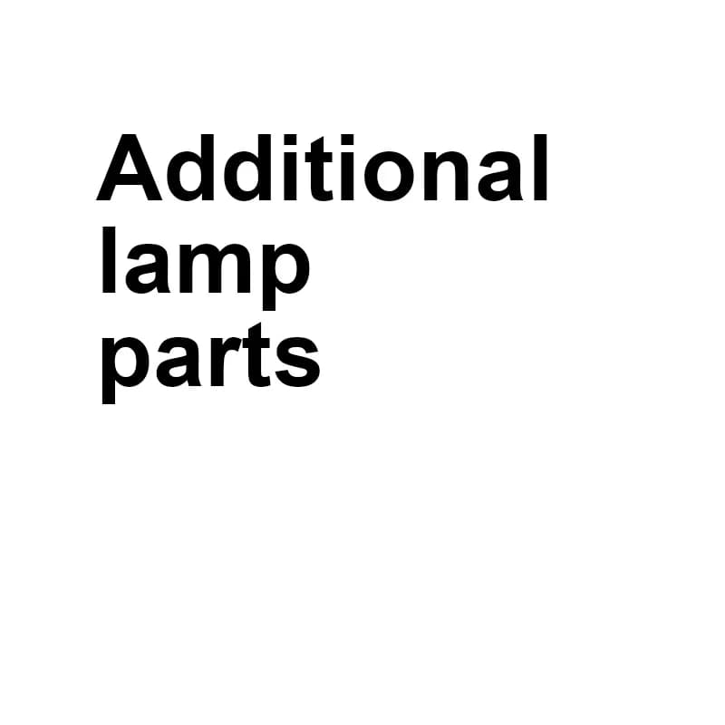 Chandelier Difference Cost Additional Lamp Accessories for Lighting Fixtures