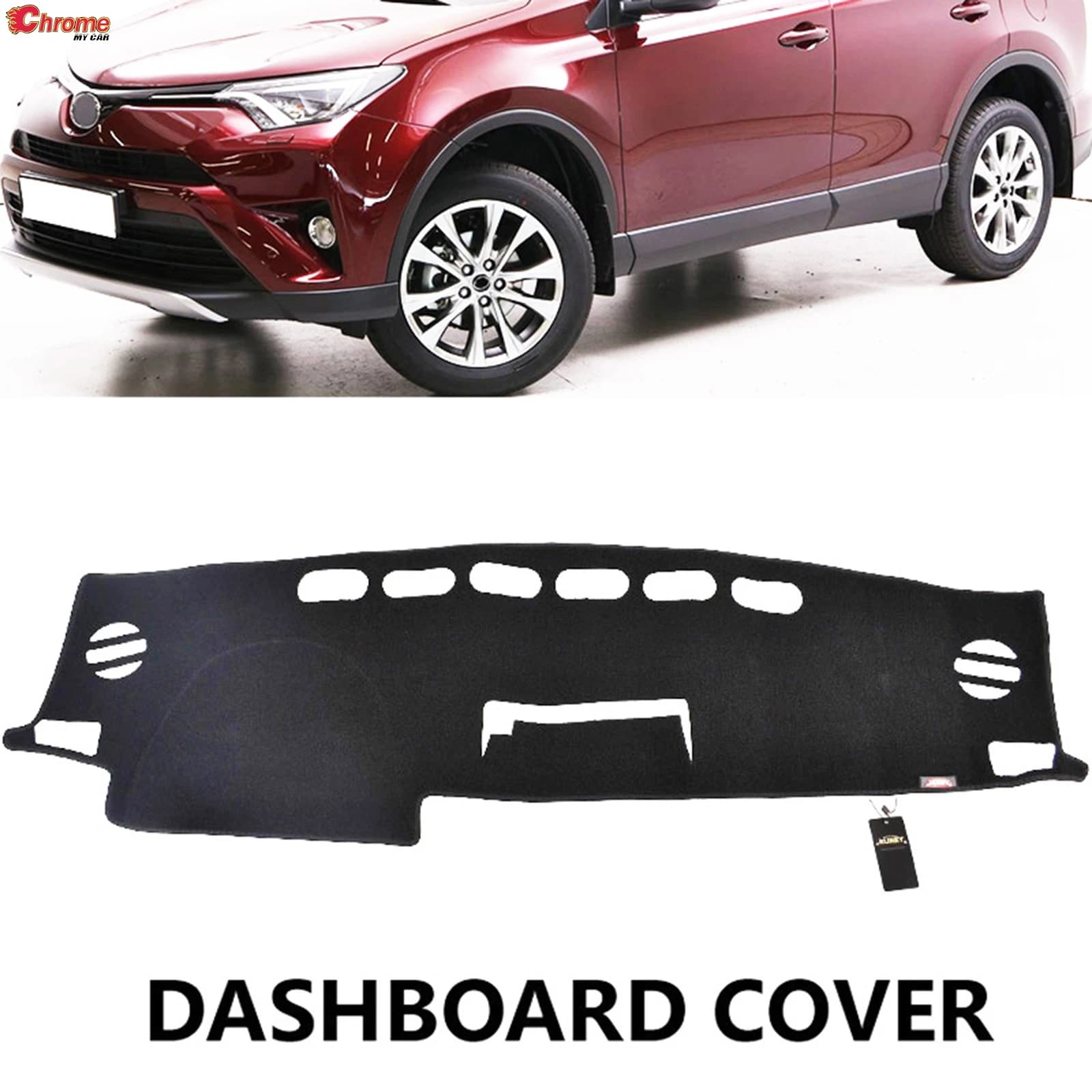 XUKEY FIT FOR 2013 2014 2015 2016 TOYOTA RAV4 XA40 DASHBOARD COVER DASHMAT DASH MAT PAD SUN SHADE DASH BOARD COVER CARPET