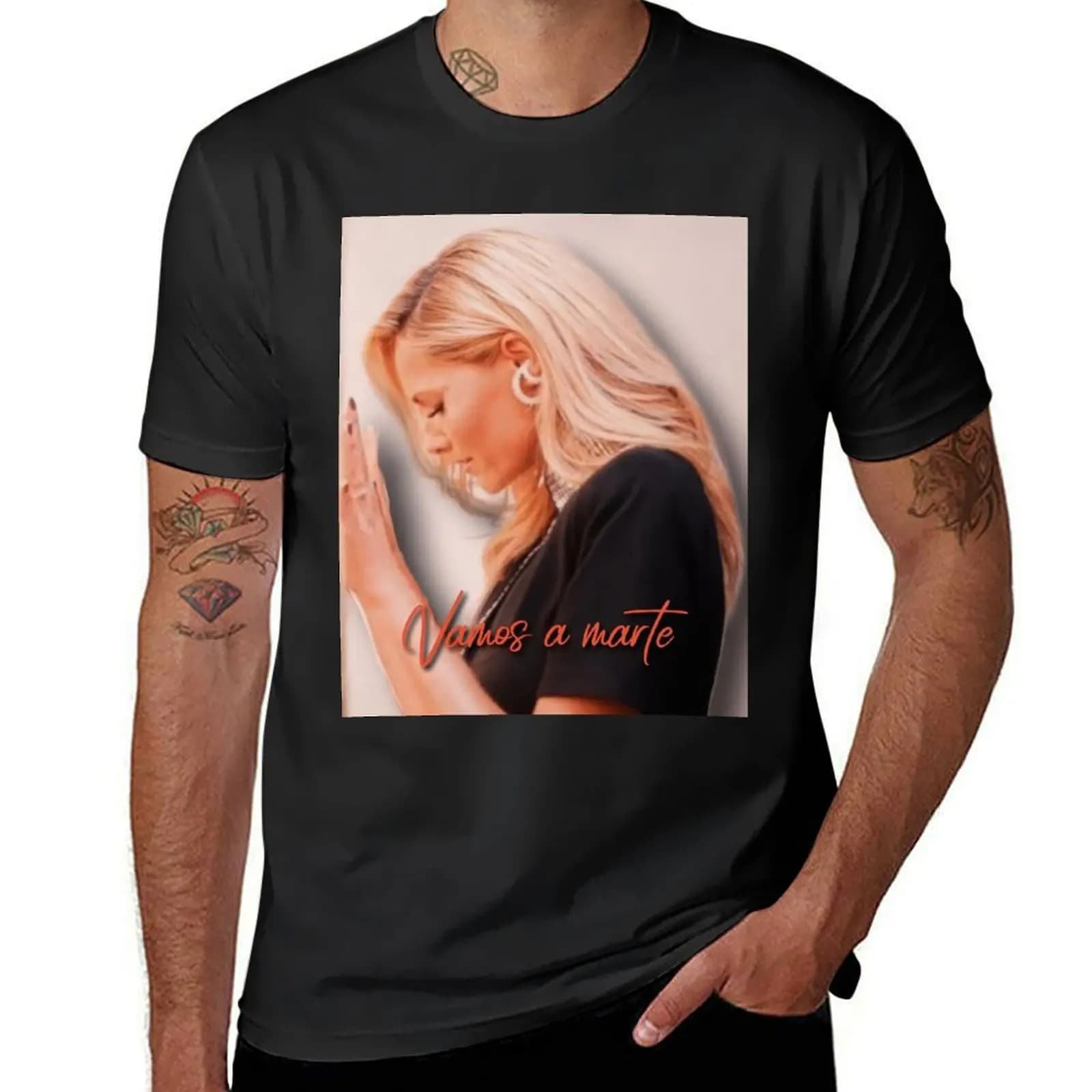 Helene Fischer - Vamos a Marte T-Shirt for a boy shirts graphic tees Aesthetic clothing mens big and tall t shirts