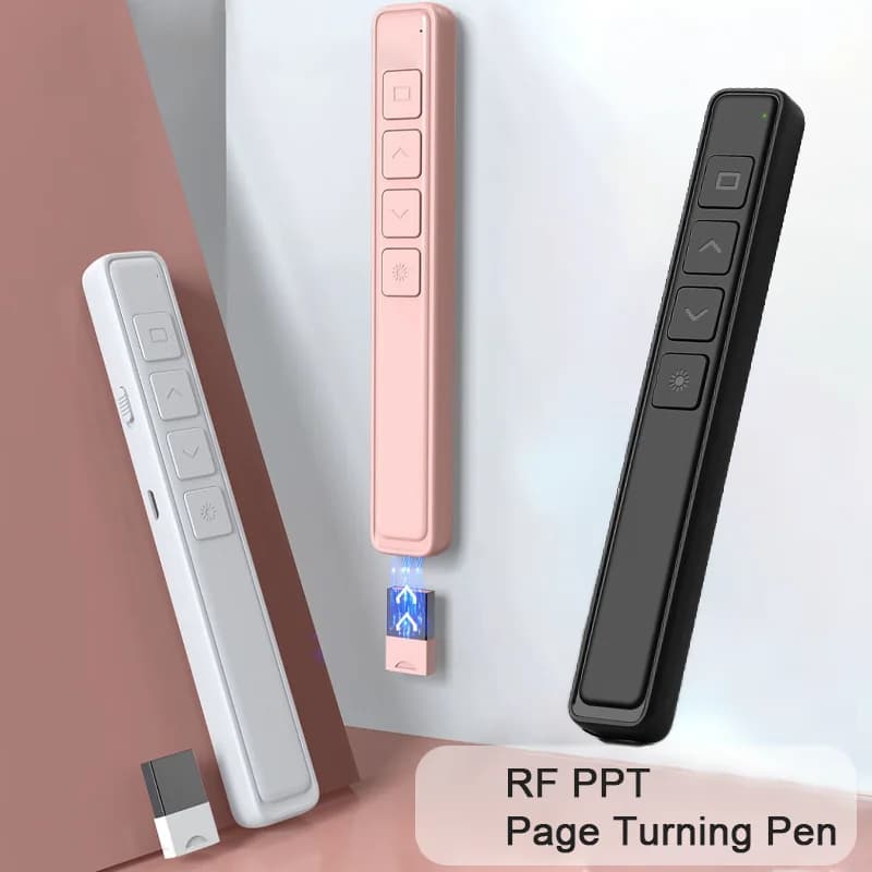 New Whiteboard Remote Control Pen PPT Page Turner Multimedia Electronic Infrared Page Turner For Speech Teacher Presenter
