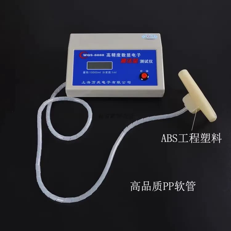 Electron lung capacity tester Fitness test equipment Sports equipment with 20pcs Mouthpiece free shipping