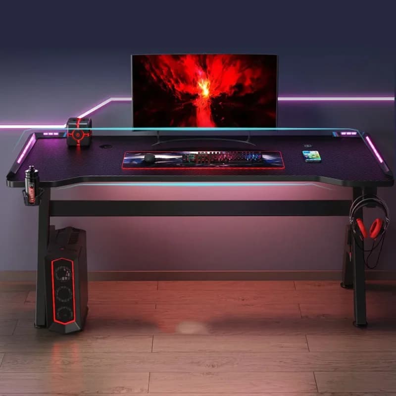 Meeting Table Gaming Setup Computer Monitor Stand Tables Ergonomic Office Laptop Desk Accessories Portable Escritorio Desks
