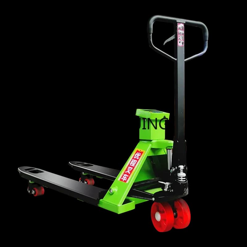 HLZ manual hydraulic weighing truck electronic scale forklift