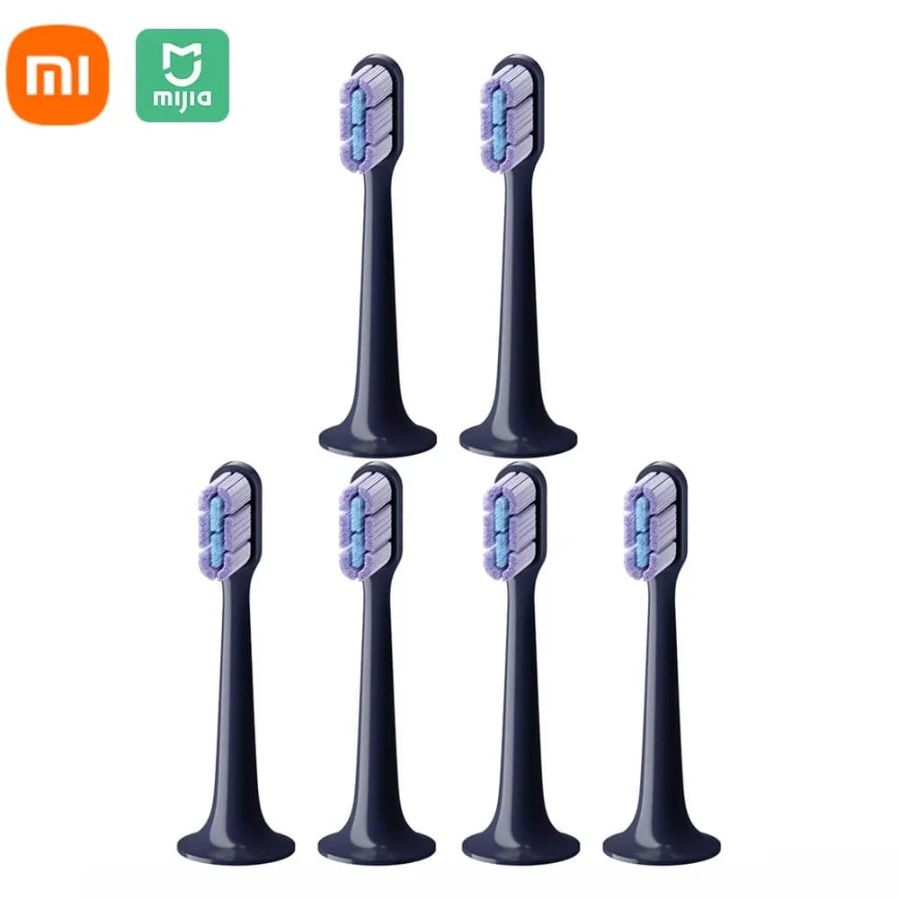 Original Mijia Toothbrush Head T700 2/4/6/8Pcs Sonic Electric Toothbrush Waterproof Soft Health Replacement Soft Bristles Mijia