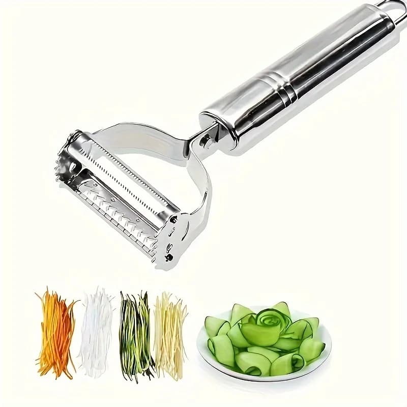 High Quality Stainless Steel Potato Cucumber Carrot Grater Julienne Peeler Vegetables Fruit Peeler Vegetable Slicer