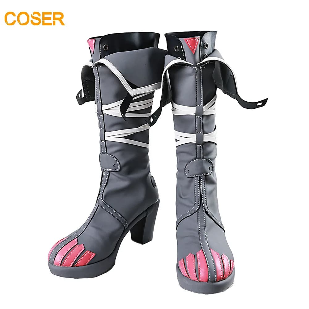 Zenless Zone Zero Jane Doe Cosplay Boots Comic Anime Halloween Party Game Cosplay Shoes Prop
