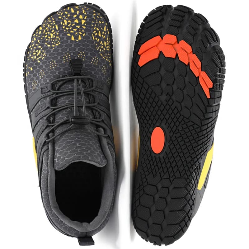 Men's and Women's Mountaineering Hiking Shoes Men's wide shoes Breathable Mesh Barefoot Wide Toe Shoes Men's &Women's Sneakers