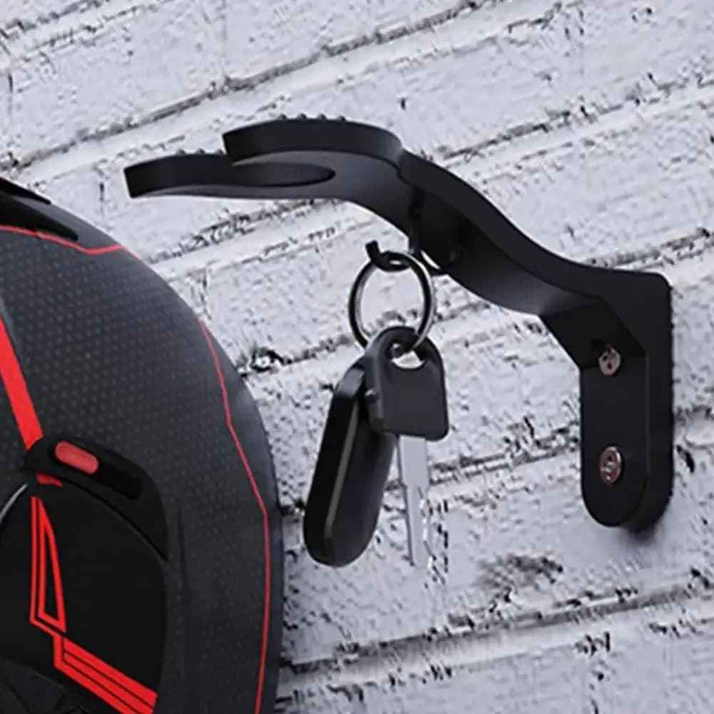 Motorcycle Head Gear Hook Helmet Holder Helmet Hook Wall Mount Football Bicycle Hat Hanger Stand For Motorcycle Caps Wall Rack