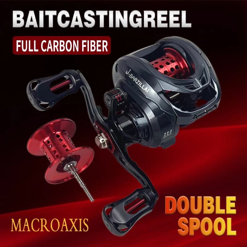J-BARZILLAI SE Spinning Reels Ultralight Metal 5.2:1 Gear Ratio 2000-7000 Saltwater Or Freshwater Big Max Drag Fishing Reels
