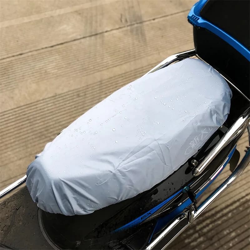 Motorcycle Seat Cover Waterproof Seat Cover Universal Flexible Saddle-Cover Black Sun-Protection Heat Insulation Cushion Covers
