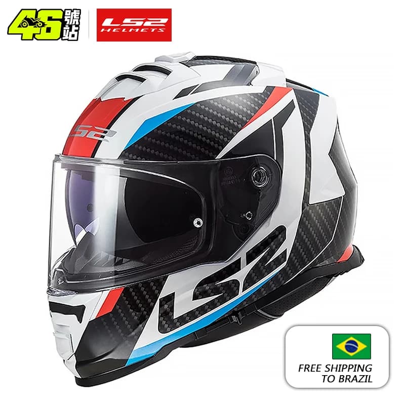 Capacete LS2 STORM Motorcycle Helmet ls2 ff800 full face helmets casque moto casco ECE Certification