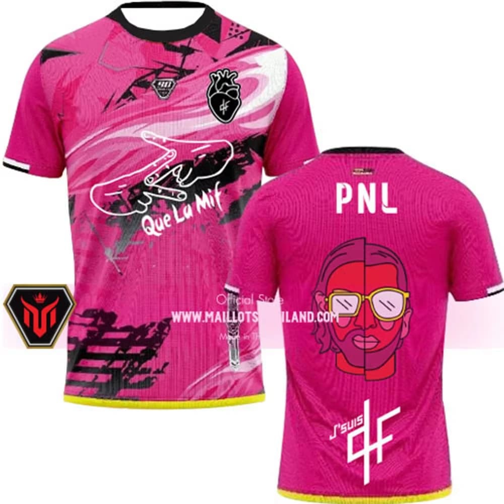 Summer New Maillots thailande 90Minute MM9 Maillots PNL Tee Children Adult Top O-Neck Loose Breathable Men Women Sports T-Shirt