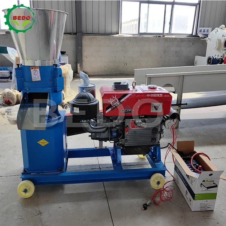 Engine Granulator Animal Feed Pellet Mill
