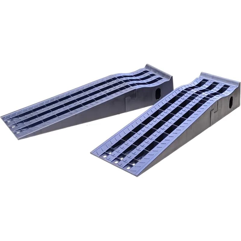 50709 Detachable Extendable Car Ramp Set, Portable Car Ramps With 3,250 lbs Maximum Weight Capacity Per Ramp 6,500 lbs