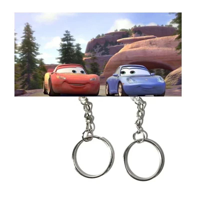 Couple Keychain Hanger Wall Key Holder Home Decor Cartoon Kawaii Key Pendant Backpack Key Ring Storage Rack For Girlfriend Gifts