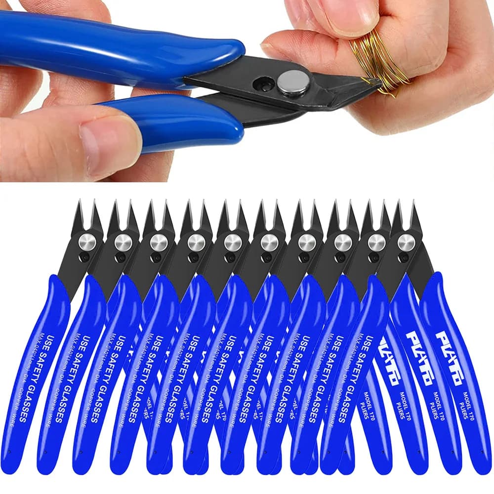 Universal Pliers Multi Functional Tools Electrical Wire Cable Cutters Cutting Side Snips Flush Stainless Steel Nipper Hand Tools