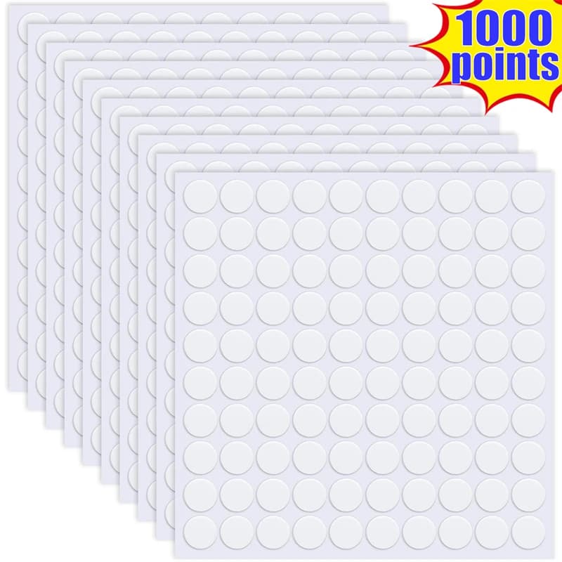 1-10 Sheet Balloon Attachment Glue Dot Wall Stickers Birthday Party Wedding Xmas Decoration Aluminum Film Globos Accessories