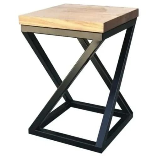 LİNDE HOME Zet Stool Flower Bed Edge Coffee table