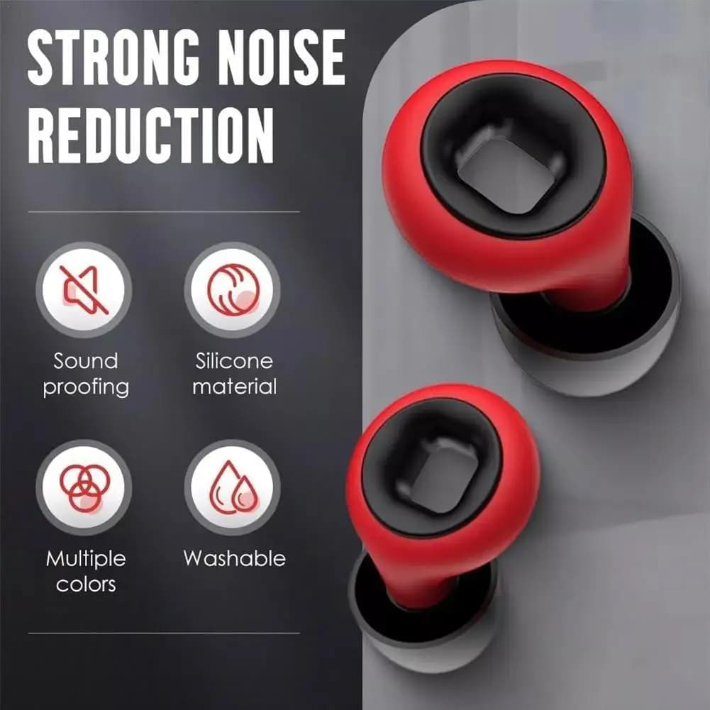 Motorcycle Dual Pickup Sleep Earplugs, Student Study Soundproof And Noise Reducing Earplugs, Industrial Protective Earplugs