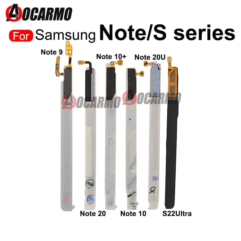 For Samsung Galaxy Note 9 10+ 20 S23 S24 Ultra S22U Touch Pen Stylus S Pen Flex Cable Wireless Induction Coil With Plastic Plate