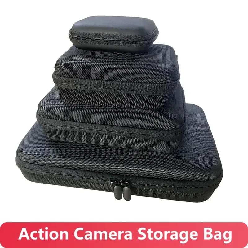 Storage Bag Shockproof Safe Box Portable Carrying Case for GoPro Hero 12 11 10 9 8 7 5 SJCAM AKASO DJI Action Camera Accessories