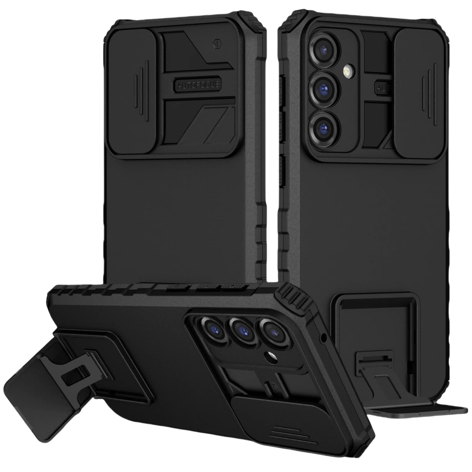 Hard Armor Anti-Scratch Case for Samsung Galaxy S24 FE S25 Ultra S23 Plus A16 A15 A14 A55 A35 A34 A53 A54 Cell Phone Accessories
