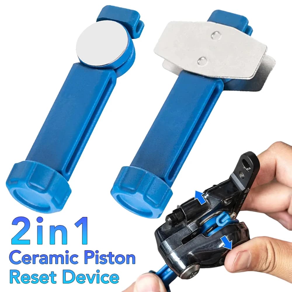 Durable Steel Bicycle Brake Pad Spreader Tool 360° Rotatable Bike Oil Disc Piston Reset Hydraulic Brake Caliper Piston Extension