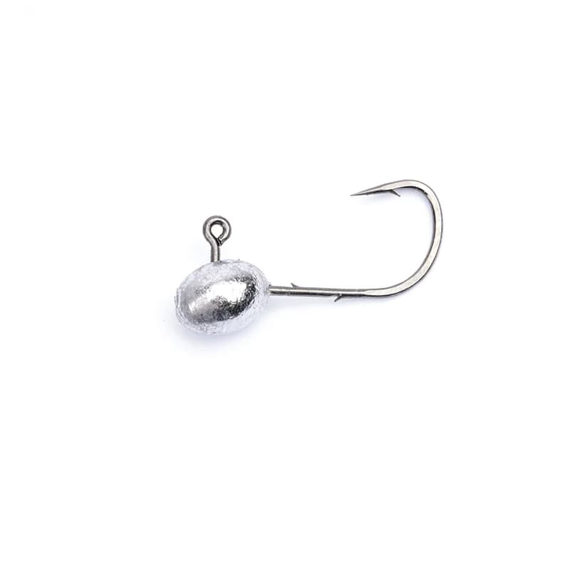 10pcs Mini Jig Head Hook Rockfish Exposed Lead Head Hook Barbed Hook Trout Soft Worm Lure Jig Fishing Hook Fishing Tackle