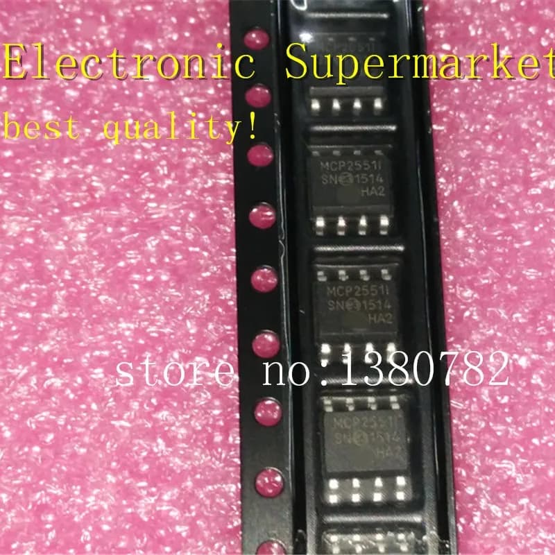 Free Shipping 20pcs-100pcs MCP2551-I/SN SOP-8 IC In stock!