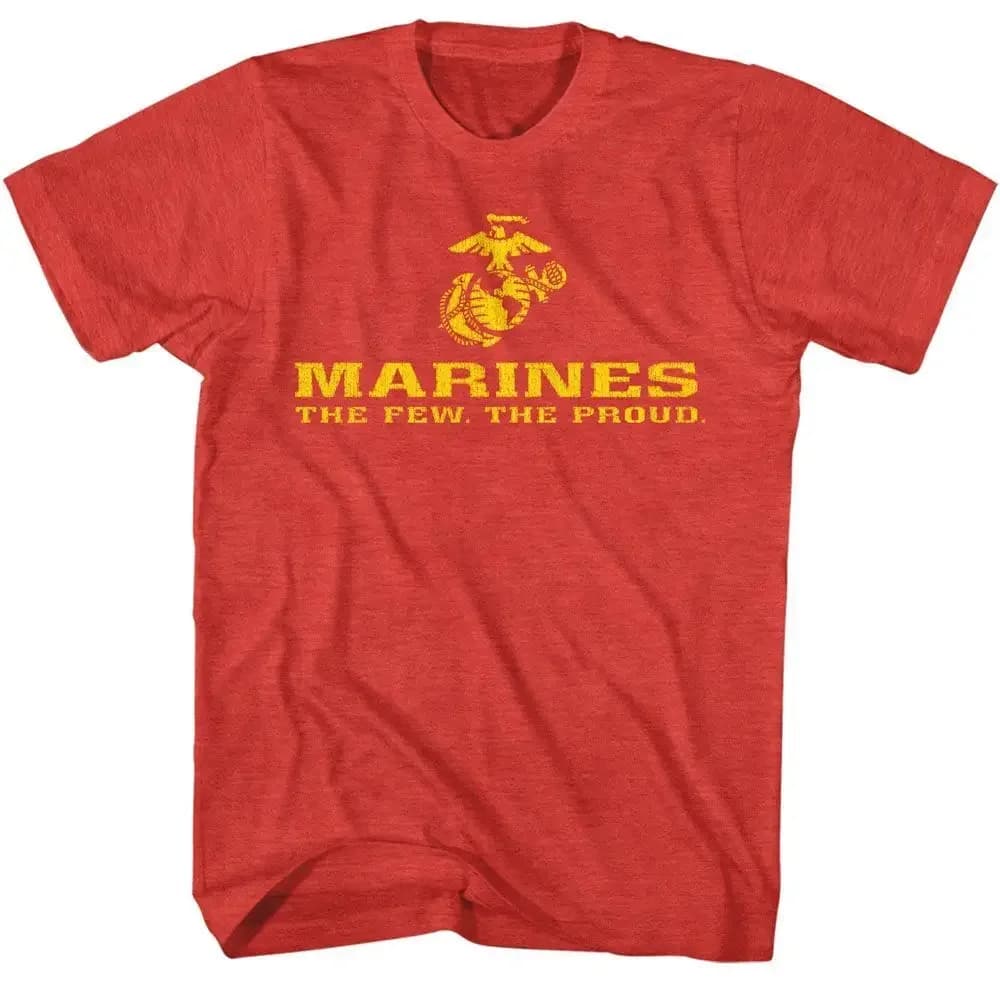Marines USMC Few Proud Logo Brands T Shirt