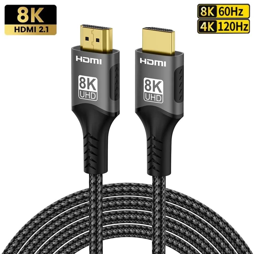 8K HDMI Cable High Speed 48Gbps HDMI 2.1 hdmi to hdmi high definition video Cable 1m 2m 3m 5m for HDTV Monitor PS4/PS5 Xbox