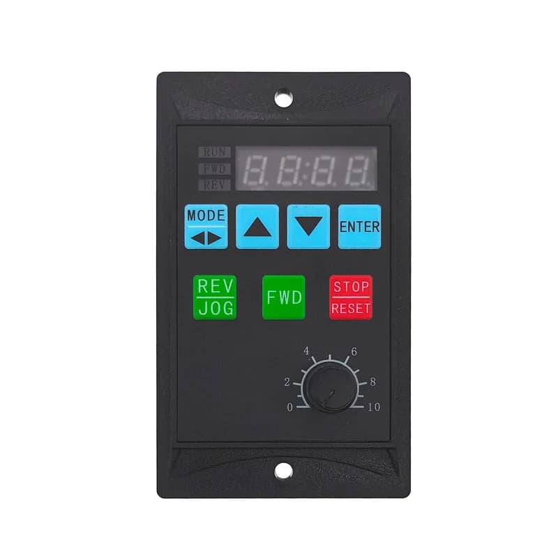 Frequency Converter Electric Inverter 1500W RS485 Add Motor Driver 0.75KW MCU Single Phase Input 220V 3-Phase Output 0.4KW 1.5KW