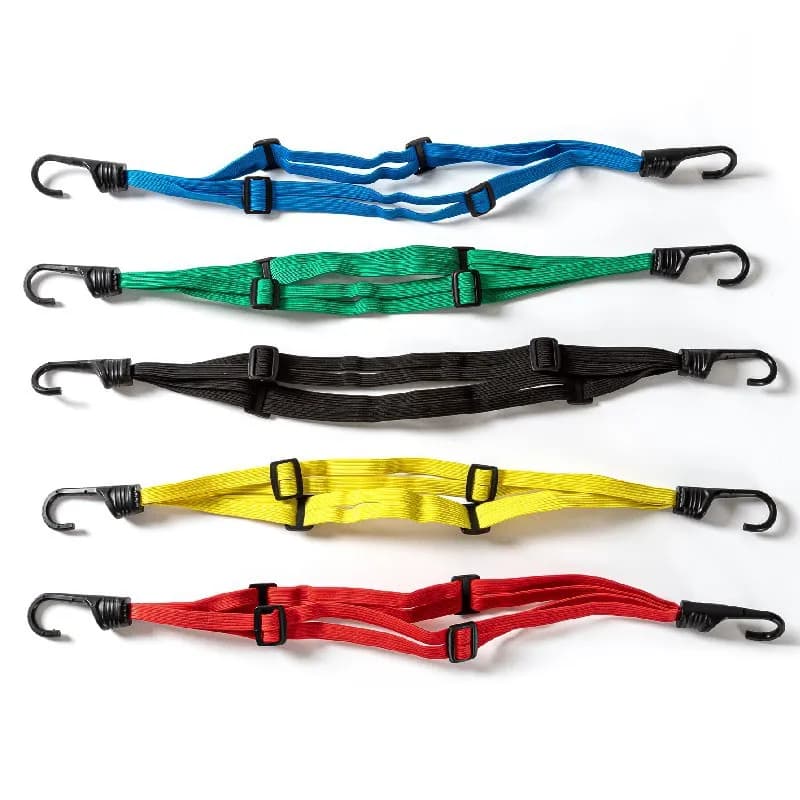 Motorcycle and Bicycle Retractable Helmet Luggage Elastic Rope Strap