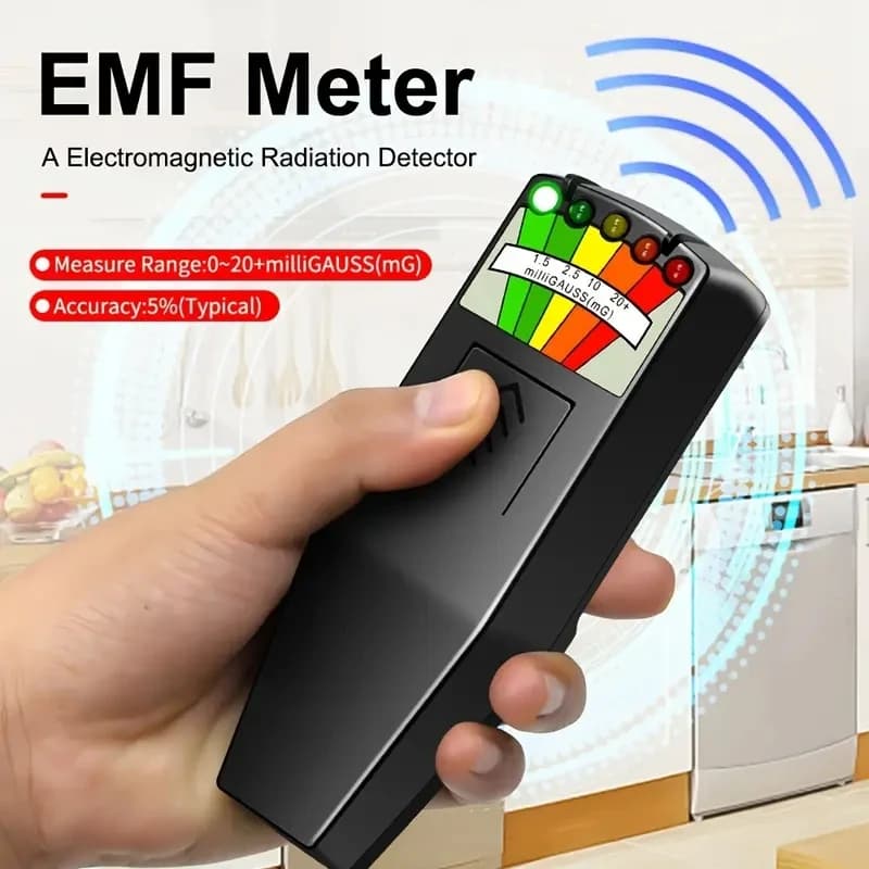 K2 Handheld LED EMF Meter Magnetic Field Ghost Hunting Detector Electromagnetic Paranormal Equipment Tester