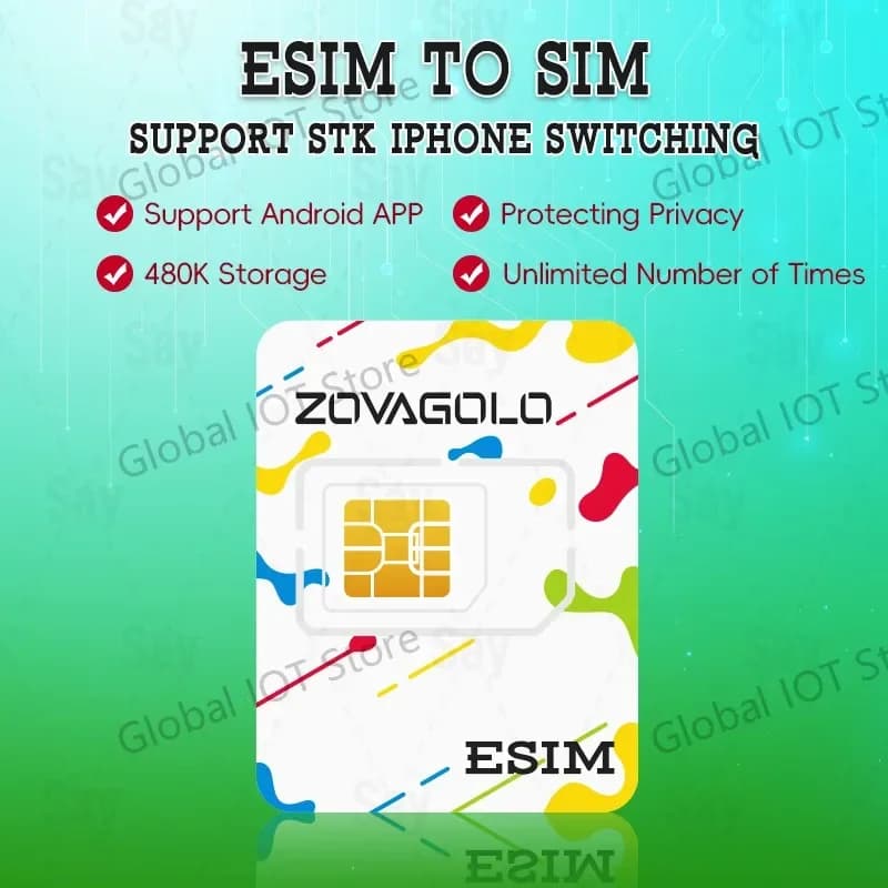 ESIM card writing EUICC card reader converts ESIM to physical SIM and supports mobile/computer card writing function