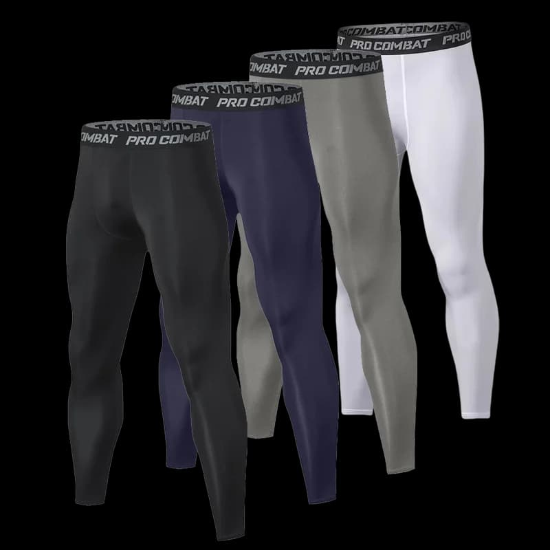 New Men's Compression Pants Male Tights Leggings For Running Training Sport Fitness Quick Dry Fit Joggings Workout Trousers