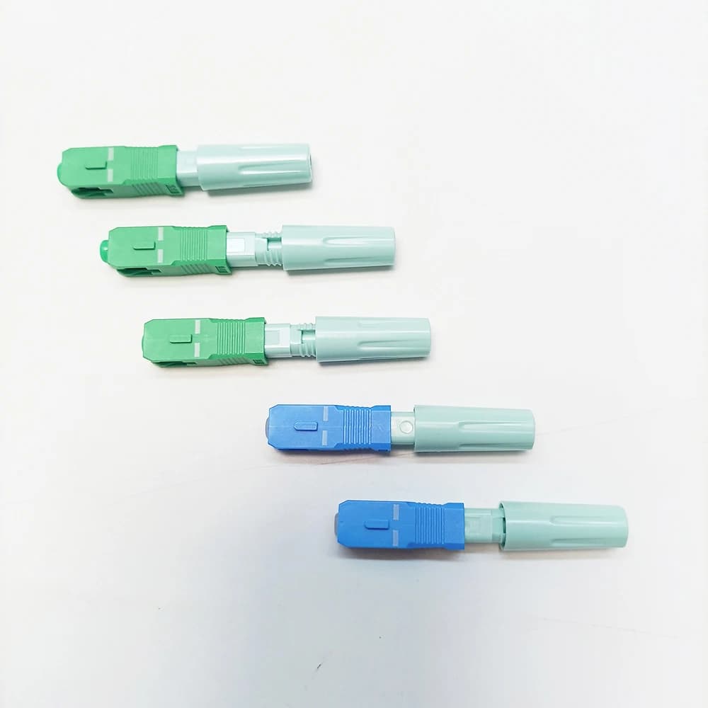APC UPC Quick Connecor SM Single-Mode Optical FTTH Cold Tool SC UPC Fiber Optic Fast Connector