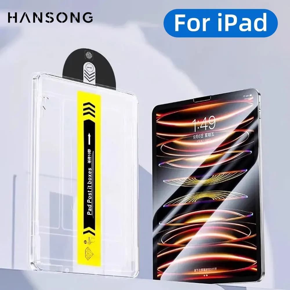 For iPad Screen Protector Air M2 Tempered Glass Screen Pro 11/13 M4 for 5/6/7/8/9/10th Gen Air4/5 Mini6 Air3 10.5 Tempered Film