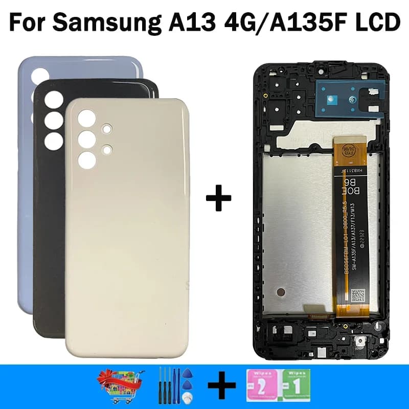 6.5“New A13 LTE LCD For Samsung A13 4G LCD Display Touch Screen Digitizer For samsung A13 A135 A135F A135U A135U1 LCD
