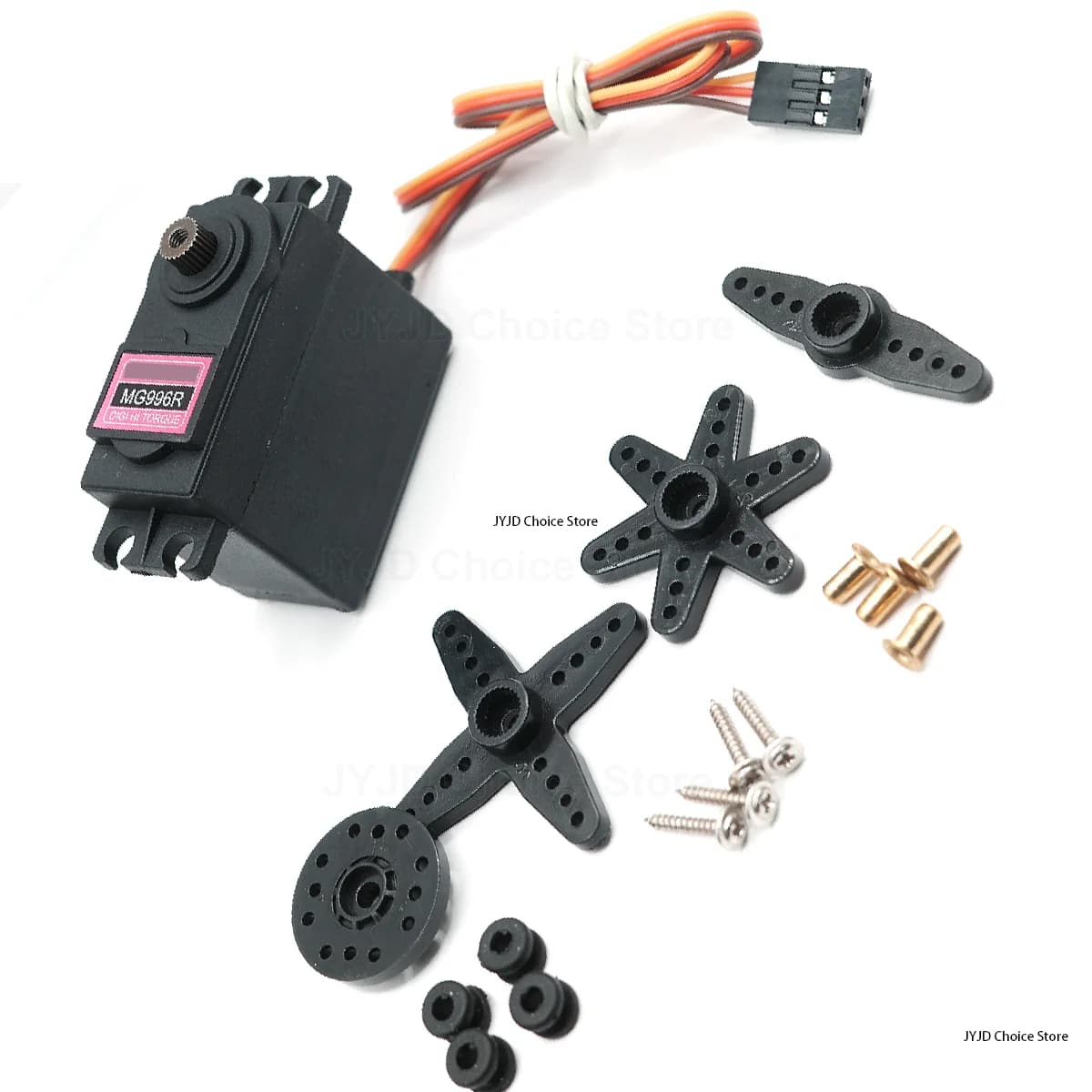 HOT MG996R 13kg High Torque Metal Gear Servo Digital Servo For Futaba JR 1/8 1/10 RC Car Helicopter Robot Manipulator RC Boat