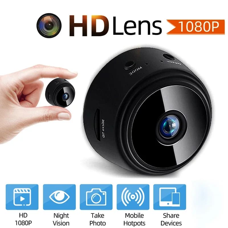 A9 WiFi Mini Camera Wireless WiFi Video Recorder Security Protection Camera Smart Home Monitoring Camera For Infants And Pets 