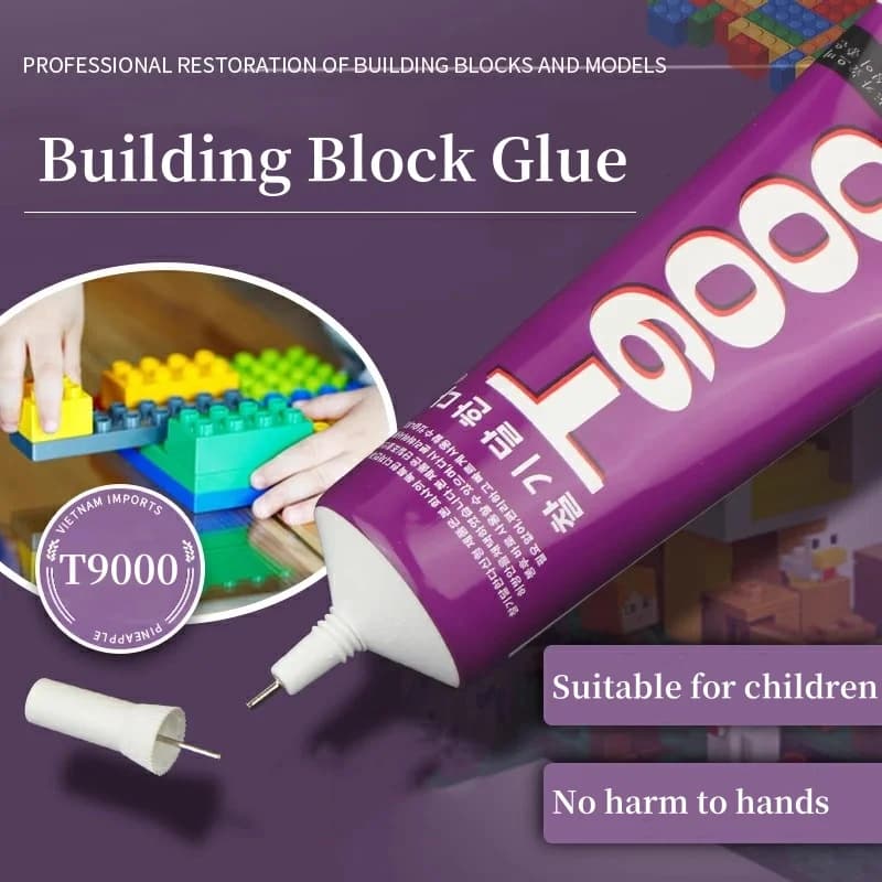 1PCS T9000 Building Block Glue Transparent Soft Multi-purpose 15/50/110ML Adhesive DIY Daily Use Glue Repair Model Toy