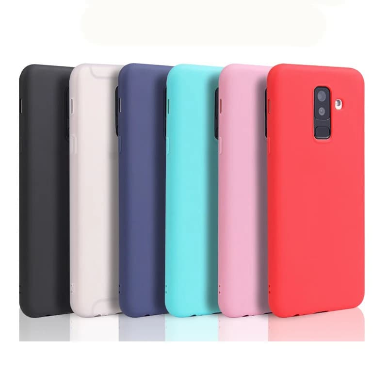 Candy TPU soft phone Cover Case For samsung galaxy A6 A6+ Plus A7 A9 A8 A8+ Plus 2018 S7 S8 S9 S10 e S10e S10 S20 Plus Cases