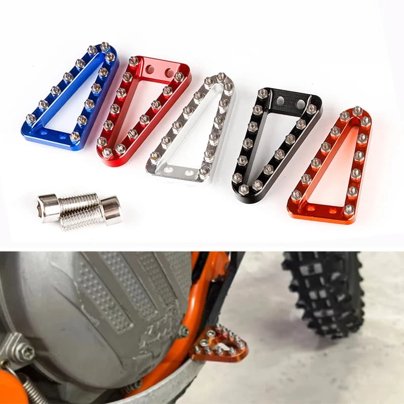 68mm Rear Brake Pedal Lever Step Plate Tip For KTM XC XCF XCW SX SXF EXC EXCF TPi 6D 125 150 250 300 350 400 450 500 2016-2023