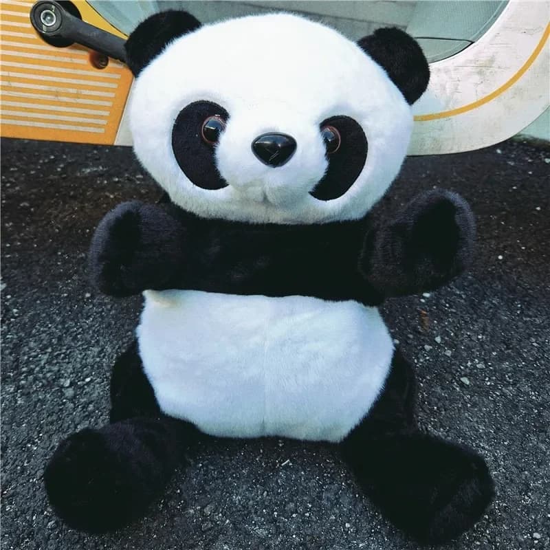 Cute Chinese Style Panda Shoulder Bag Plush Large Capacity Fashion Shoulder Bag Hot Sale Bags for Women Bolsas Femininas
