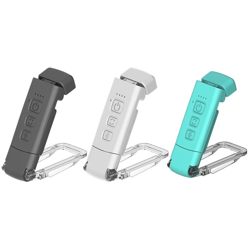 Portable Clip Desk Light 1600K-6000K USB Rechargeable LED Book Light Eye Protection LED Night Lamp Adjustable Brightness 15 Gear